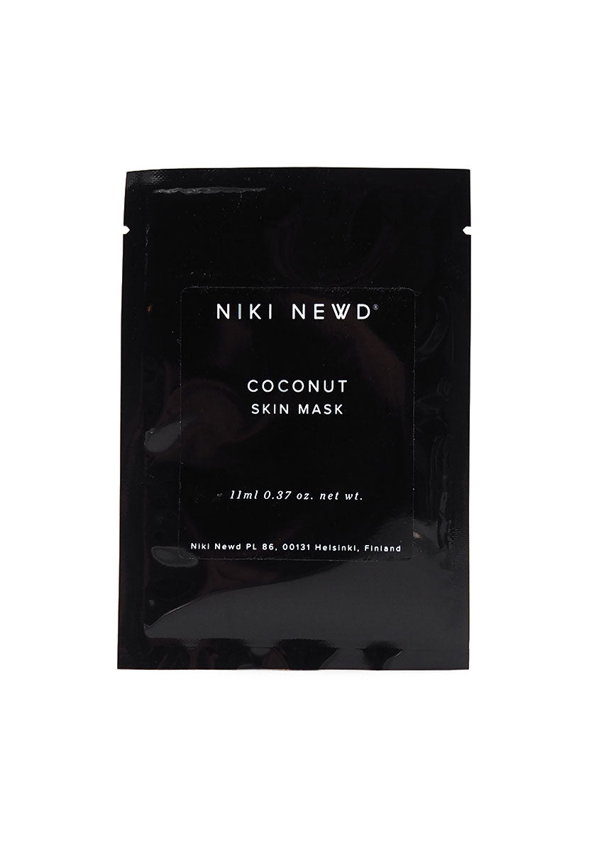 Niki Newd® Coconut Skin Mask — skin brightening coconut face mask for dry and tired-looking skin.