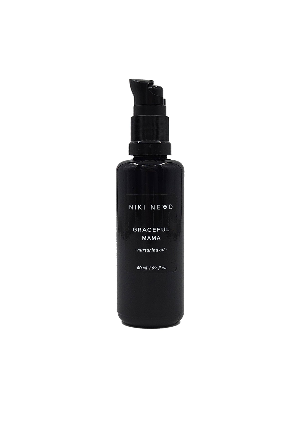 Niki Newd® Graceful Mama — fresh edible body oil and pre-retinol face oil made for sensitive skin.