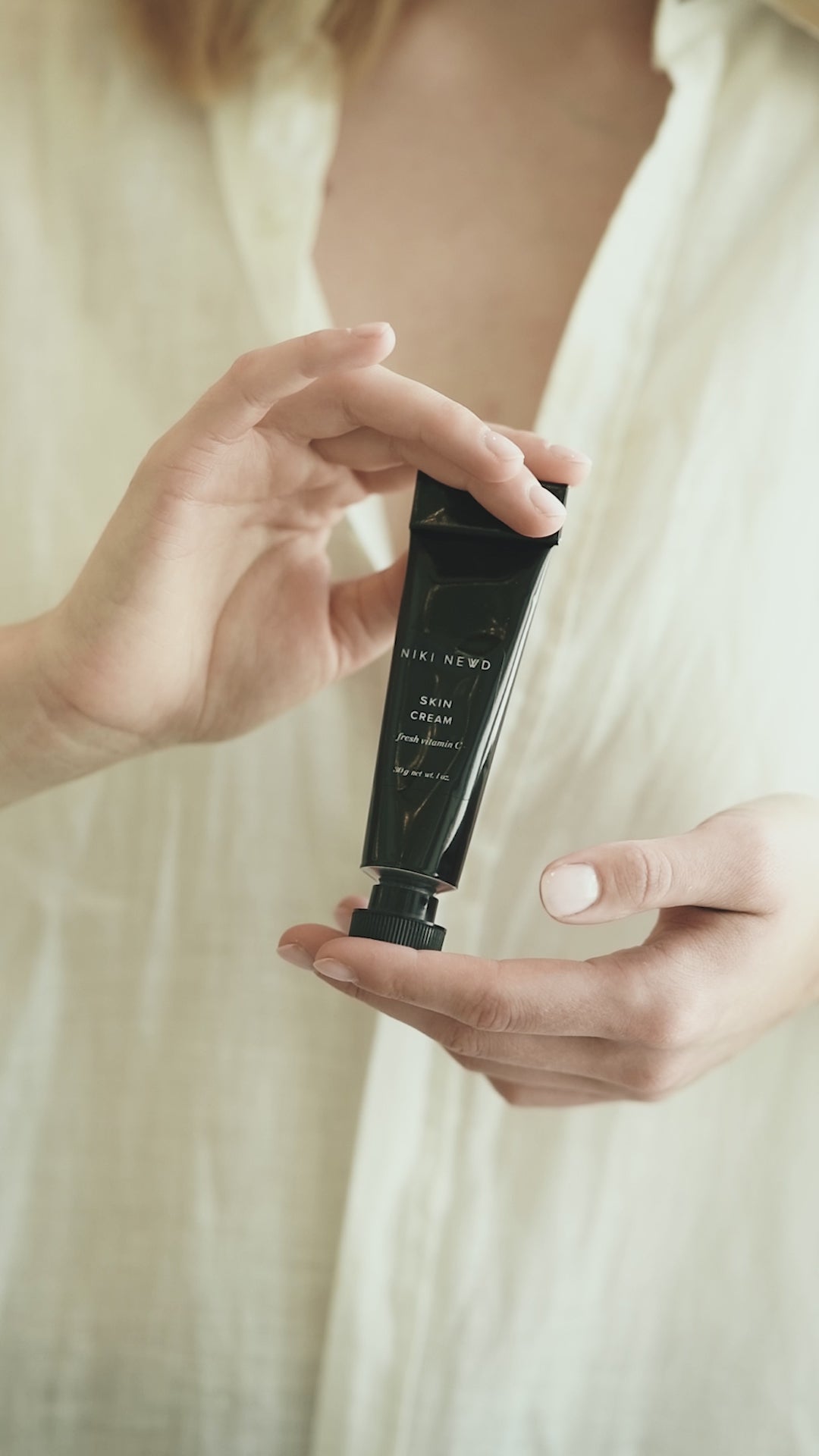 Award-winning Niki Newd® Skin Cream — gentle antioxidant cream for face and eyes, ideal for age 30+ skin.
