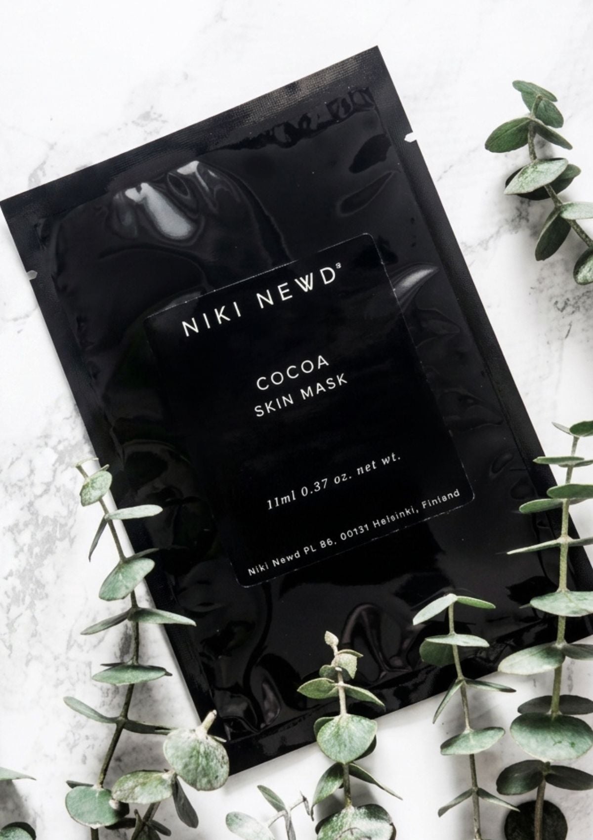 Niki Newd® Cocoa Skin Mask – nourishing anti-wrinkle face mask with brightening benefits and pure, fresh cocoa.
