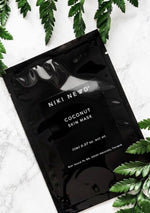 Niki Newd® Coconut Skin Mask – kirkastava ja kosteuttava kookosnaamio, joka elvyttää kuivaa ja väsynyttä ihoa.